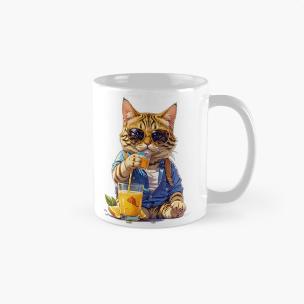 Item preview, Cute Cat enjoying Summer designed and sold by Red50.