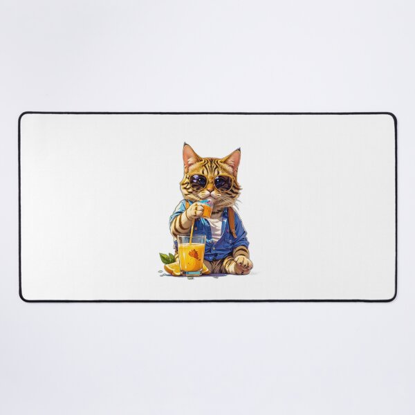 Item preview, Cute Cat enjoying Summer designed and sold by Red50.