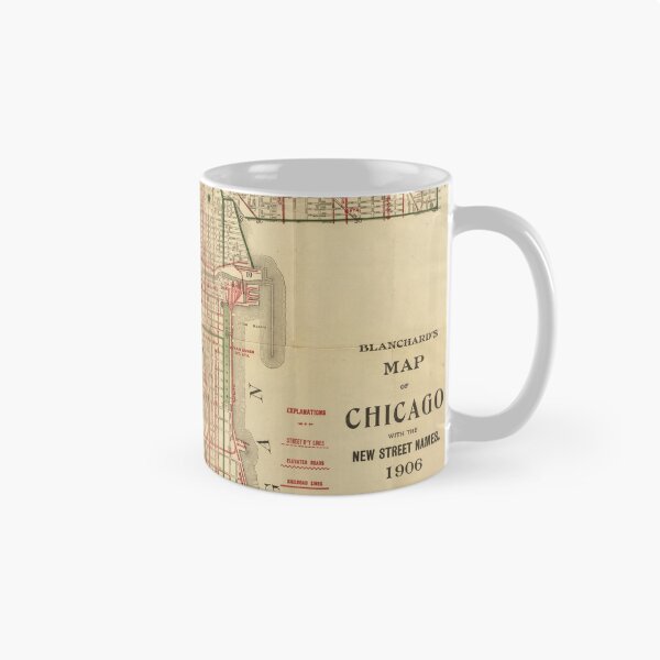 Item preview, Vintage Map of The Chicago Railroads (1906) designed and sold by BravuraMedia.