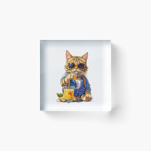 Item preview, Cute Cat enjoying Summer designed and sold by Red50.