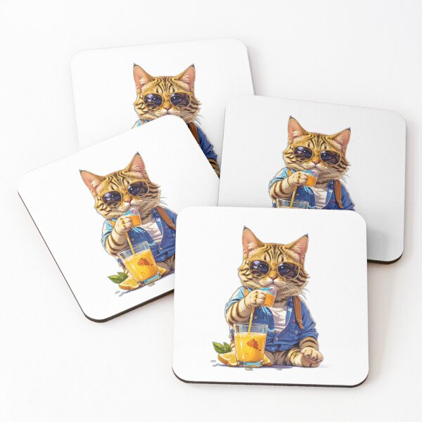 Item preview, Cute Cat enjoying Summer designed and sold by Red50.