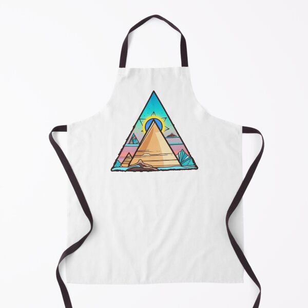 Item preview, Pyramid Wonders Unveiled Vibrant Travel Destinations Art 001 designed and sold by PlanetArchive.