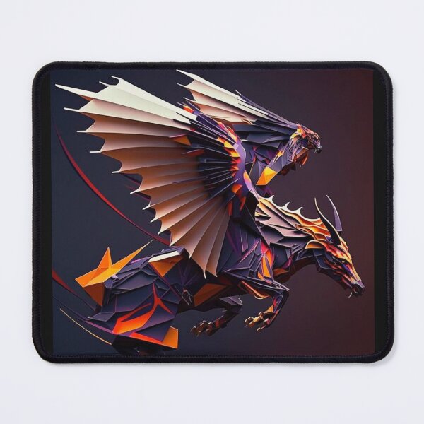 Item preview, red bull dragon designed and sold by DoraHappy.