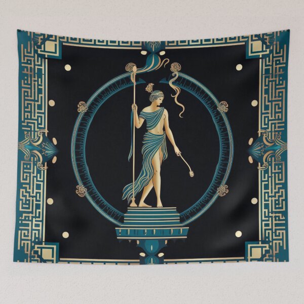 Item preview, Greek vector mythology pattern designed and sold by LazyLifestyle.