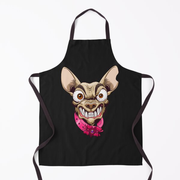 Artikelvorschau, Ein kleiner wütender Cartoon-Hund (Chihuahua) entworfen und verkauft von PIXEL POP DESIGNS - Beyond the Norm!.