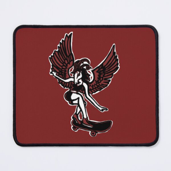 Item preview, Baphomet girl skater designed and sold by Kriskrossarts.