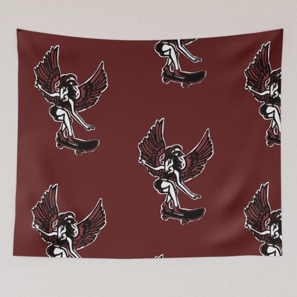 Item preview, Baphomet girl skater designed and sold by Kriskrossarts.