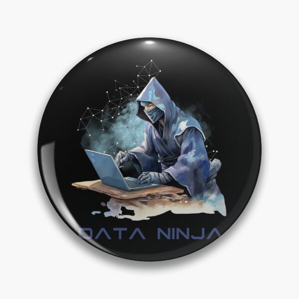Item preview, Data Ninja designed and sold by Dominika Bednarska.