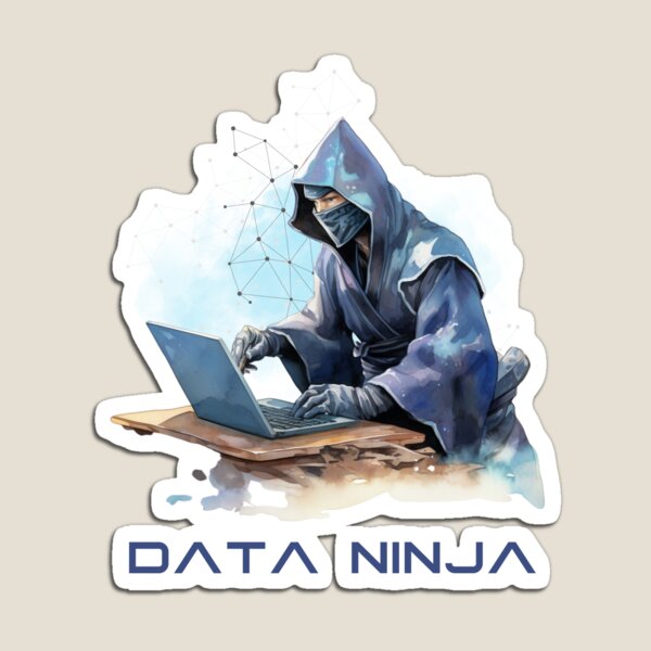 Item preview, Data Ninja designed and sold by Dominika Bednarska.