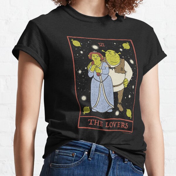 Item preview, Shrek Valentine's Day Fiona & Shrek The Lovers Tarot Card designed and sold by FifthSun.