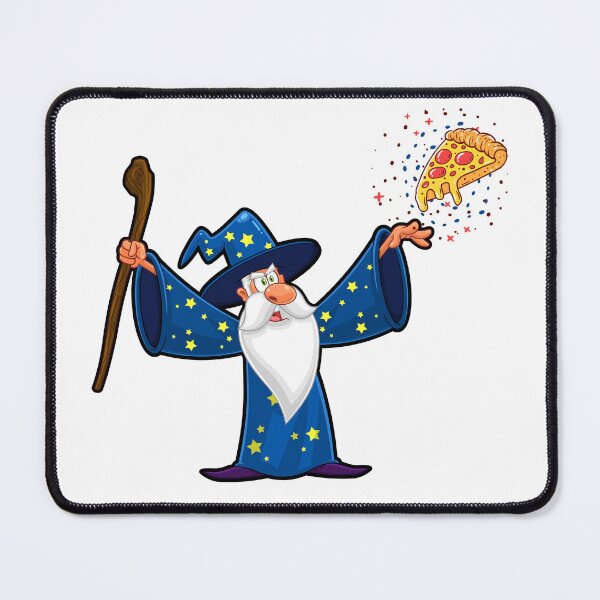 Item preview, Magical Slice - Pizza Wizzard | Whimsical Culinary Magic Design designed and sold by OrangeMG.