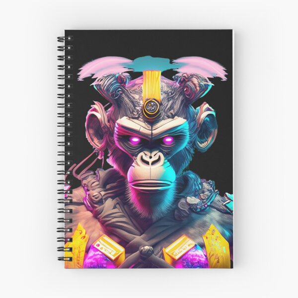 Item preview, Cyberpunk Apes in Samurai Armor 9 designed and sold by Finity Atelier.