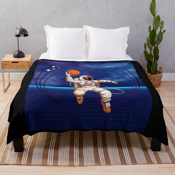 Item preview, Astorunat playing basketball in space designed and sold by MikoMate.