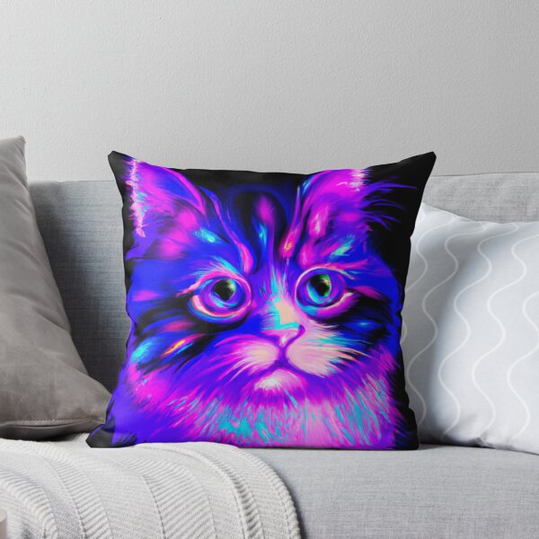 Item preview, Neon Cat designed and sold by CreativeNatureR.