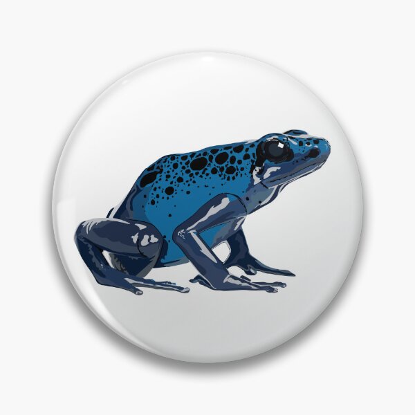 Item preview, Blue Poison Arrow Frog designed and sold by mademat91.