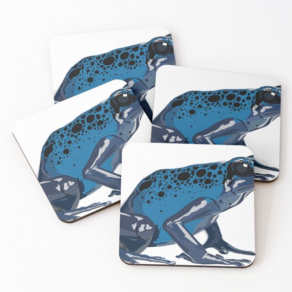 Item preview, Blue Poison Arrow Frog designed and sold by mademat91.