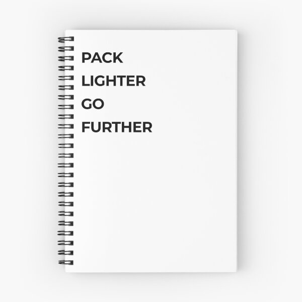 Item preview, Pack lighter go further designed and sold by DexSkullfyre.