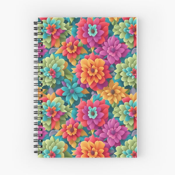 Item preview, Patrón de flores 3D designed and sold by IrinaVIS.