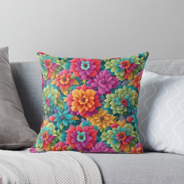Item preview, 3D flowers Pattern designed and sold by IrinaVIS.