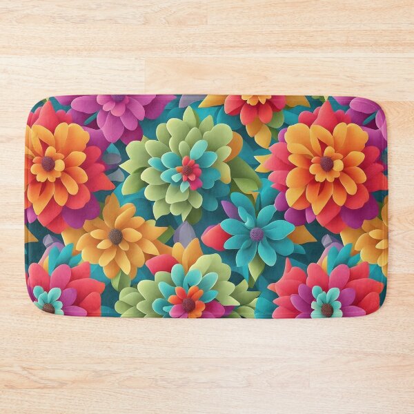 Item preview, 3D flowers Pattern designed and sold by IrinaVIS.