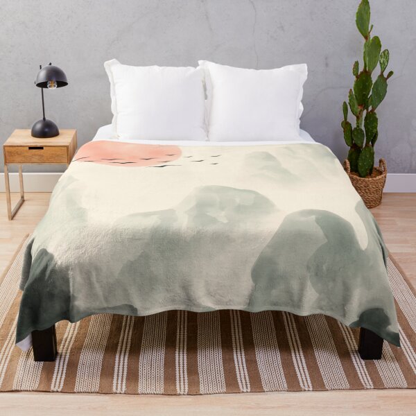 Item preview, Japanese landscape in watercolor designed and sold by OtterFactory.