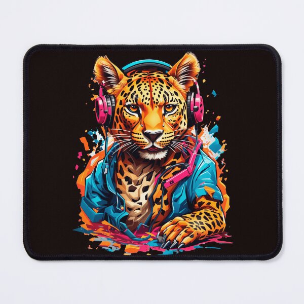 Item preview, The Leopard headphone designed and sold by PrintGood.