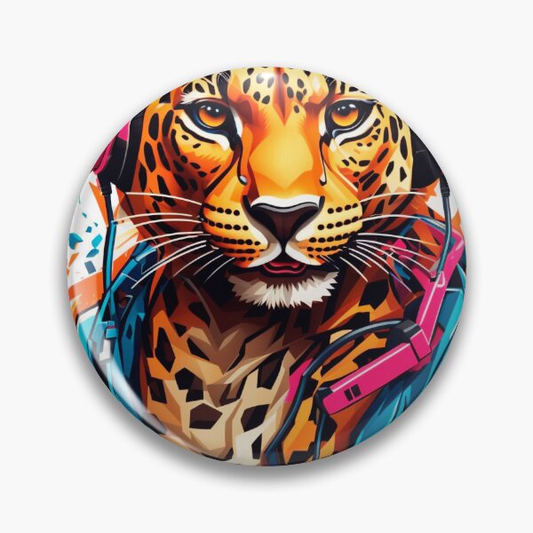 Item preview, The Leopard headphone designed and sold by PrintGood.