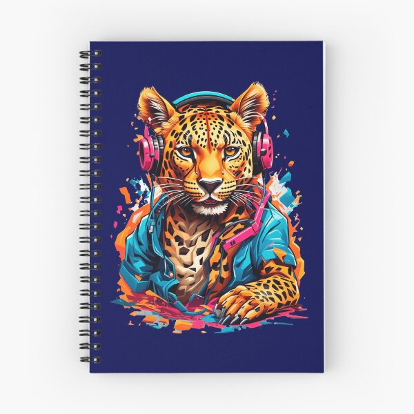 Item preview, The Leopard headphone designed and sold by PrintGood.