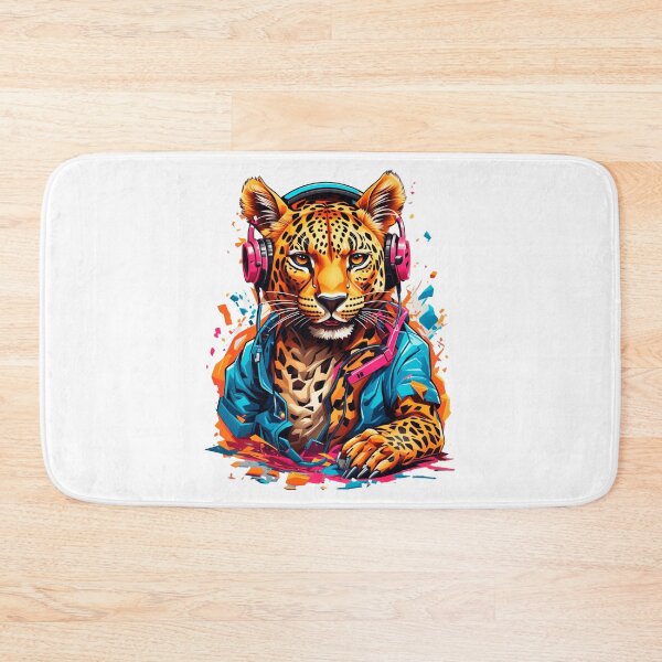 Item preview, The Leopard headphone designed and sold by PrintGood.