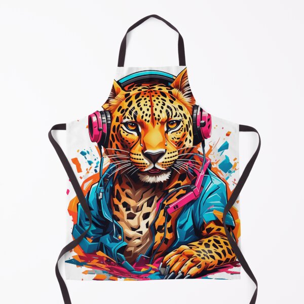 Item preview, The Leopard headphone designed and sold by PrintGood.