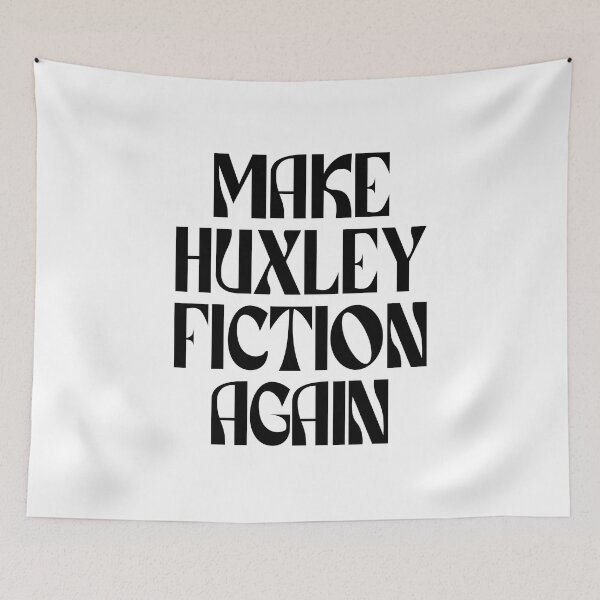 Item preview, Make Huxley Fiction Again (black) designed and sold by didijuca.