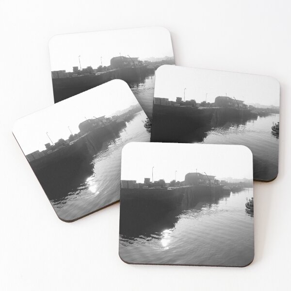 Item preview, Hazy South Pier, Bridlington, monochrome designed and sold by paulboizot.