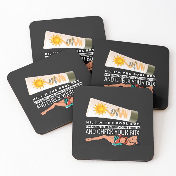 Item preview, POOL BOY QUOTE designed and sold by BestCoolStuff.