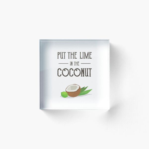 Item preview, Put the Lime in the Coconut Print Harry Nilsson designed and sold by MentDesigns.