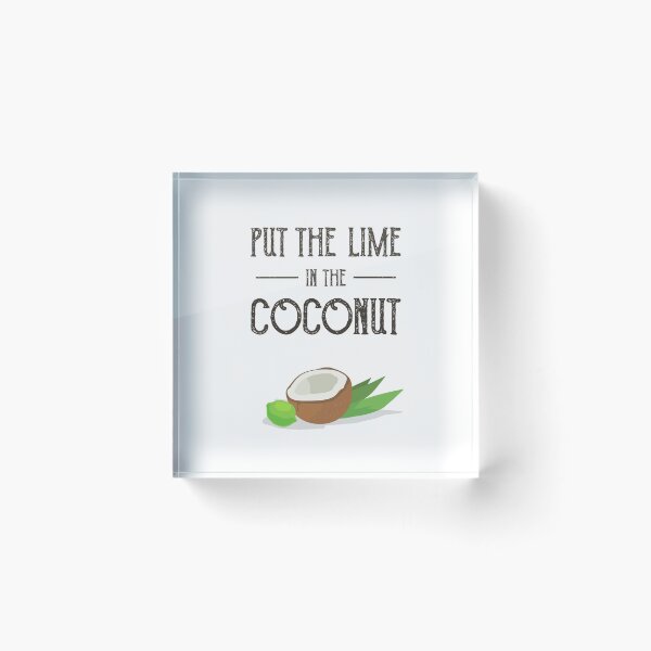 Item preview, Put the Lime in the Coconut Print Harry Nilsson designed and sold by MentDesigns.