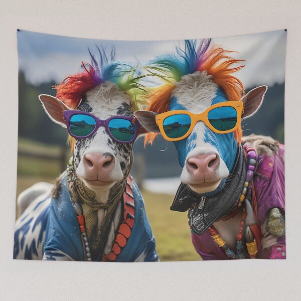 Item preview, Chic Bovines: Fashion Forward Cows designed and sold by Brendon987.