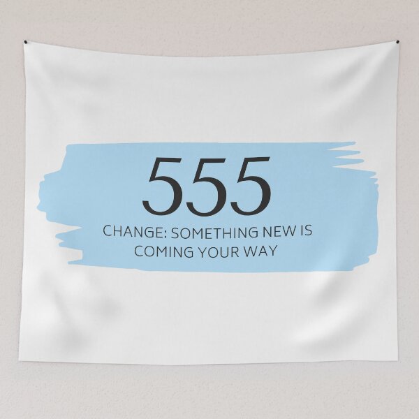 Item preview, 555 Angel Number blue designed and sold by Allie Rockhill.