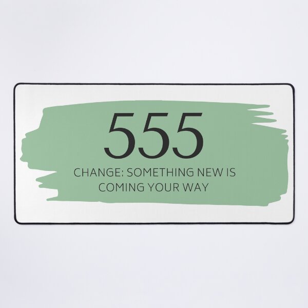 Item preview, 555 Angel Number green designed and sold by Allie Rockhill.
