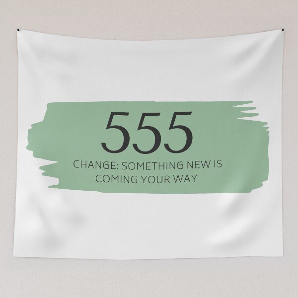 Item preview, 555 Angel Number green designed and sold by Allie Rockhill.