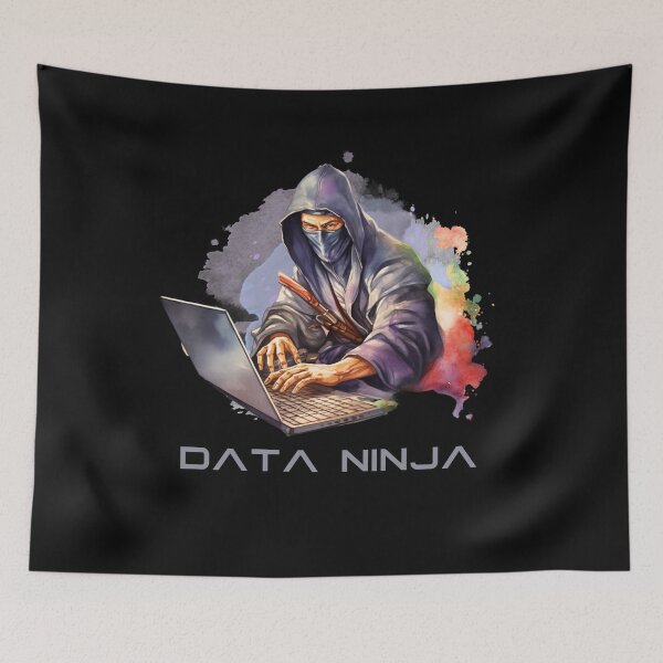 Item preview, Data Ninja designed and sold by Dominika Bednarska.