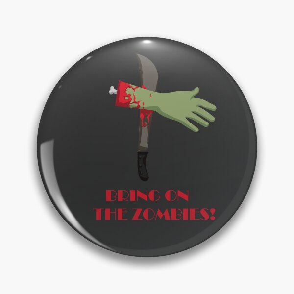 Item preview, Bring on The Zombies Machete  designed and sold by TheWoodsRDark.