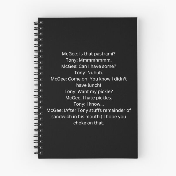 Item preview, NCIS TV Show - DiNozzo Mcgee Funny Quote designed and sold by mariejosee22.