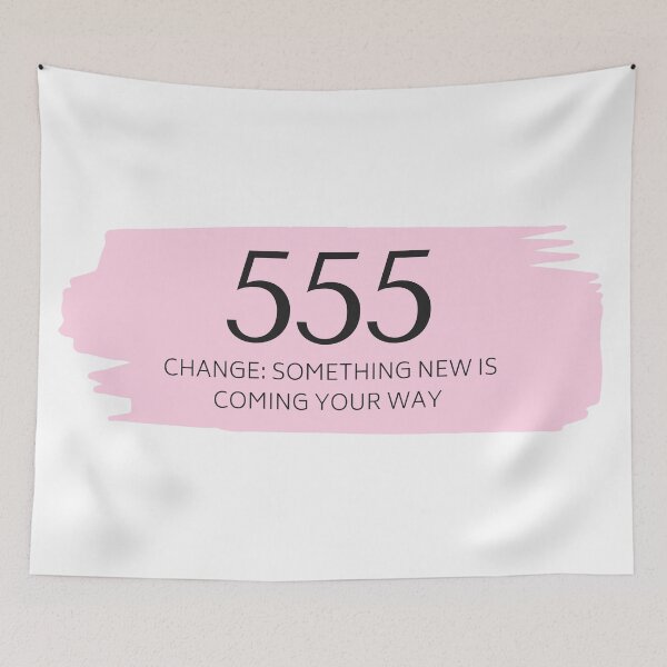 Item preview, 555 Angel Number pink designed and sold by Allie Rockhill.