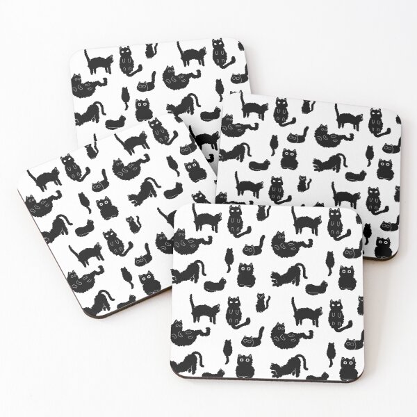 Item preview, evil black cat pattern designed and sold by Simplequeen.