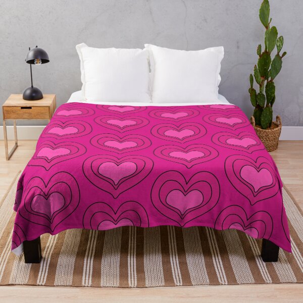 Item preview, Heart Pattern Pink Magenta and Black designed and sold by tonymagnerart.