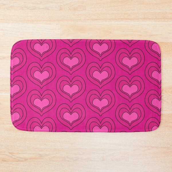 Artikel-Vorschau von Herzmuster Rosa Magenta und Schwarz, designt und verkauft von tonymagnerart.