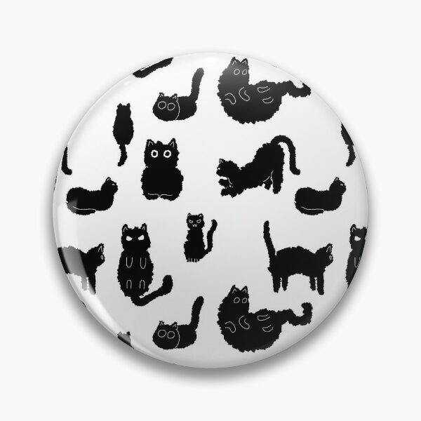 Item preview, evil black cat pattern designed and sold by Simplequeen.