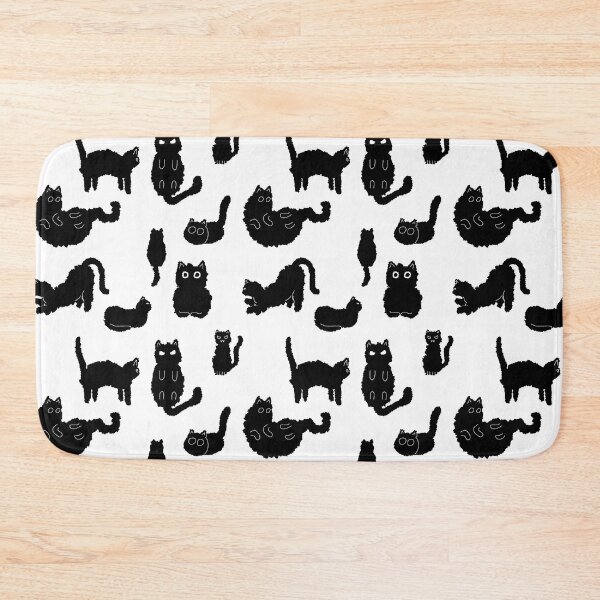 Item preview, evil black cat pattern designed and sold by Simplequeen.