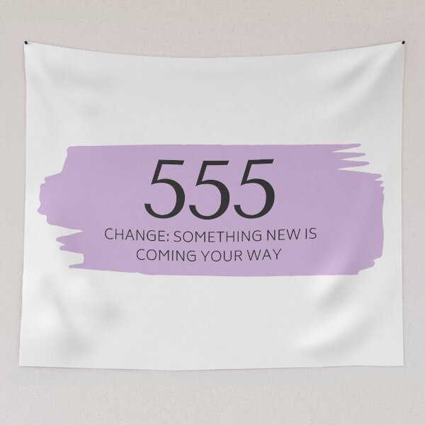 Item preview, 555 Angel Number purple designed and sold by Allie Rockhill.