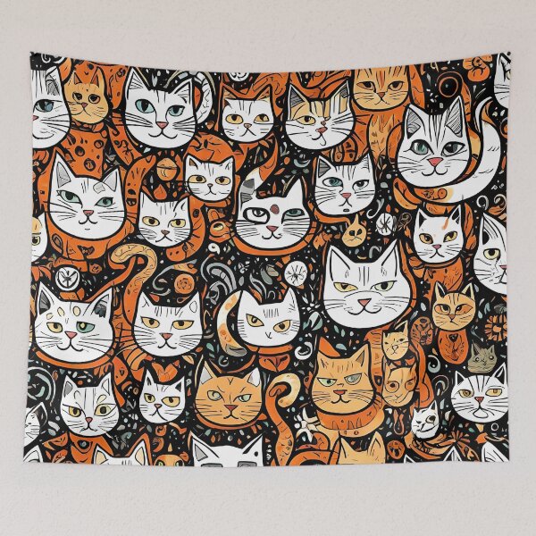 Item preview, Cats Party designed and sold by TebyArt.